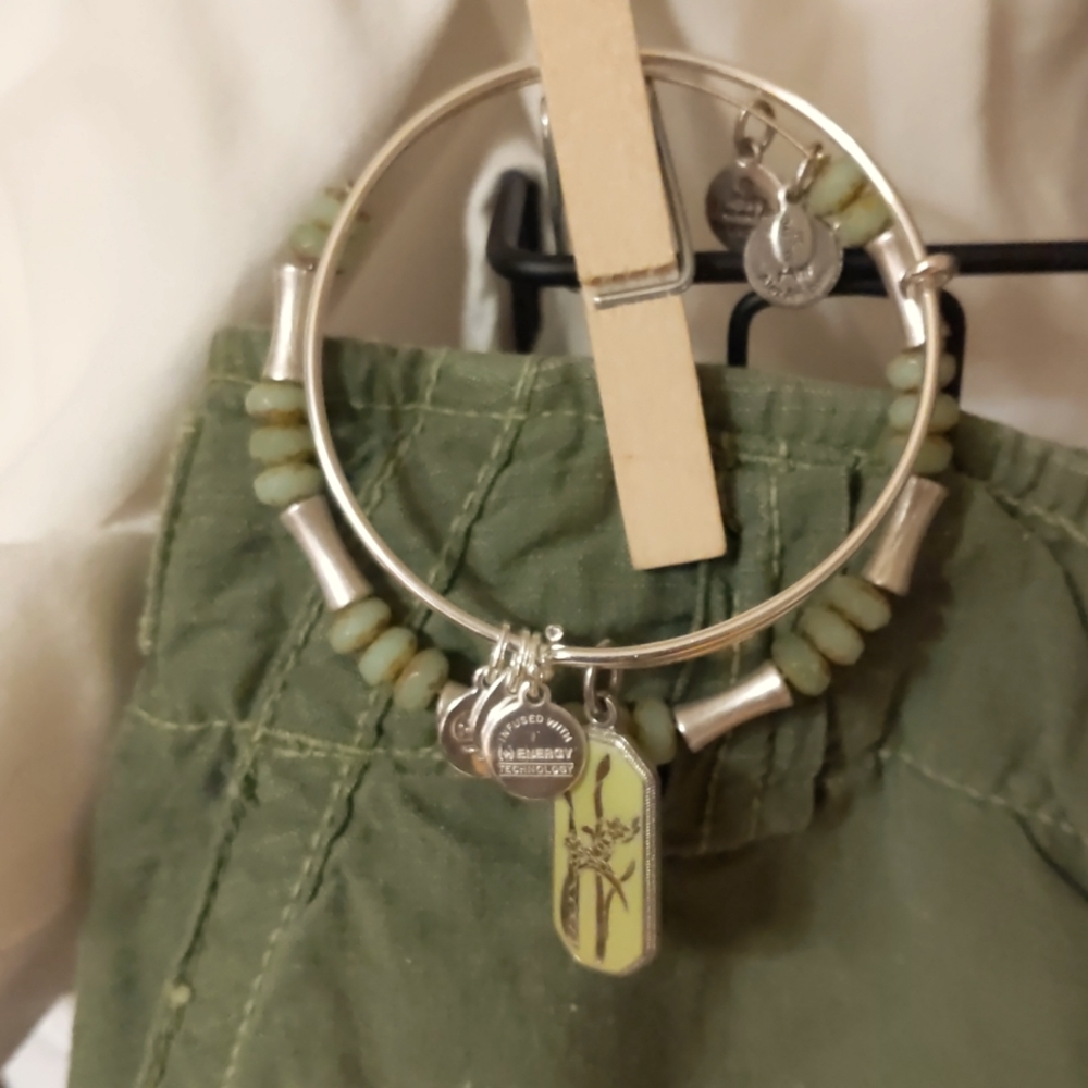 Alex & Ani Pursuit of Persephone Lily of the Valley Bracelet Set